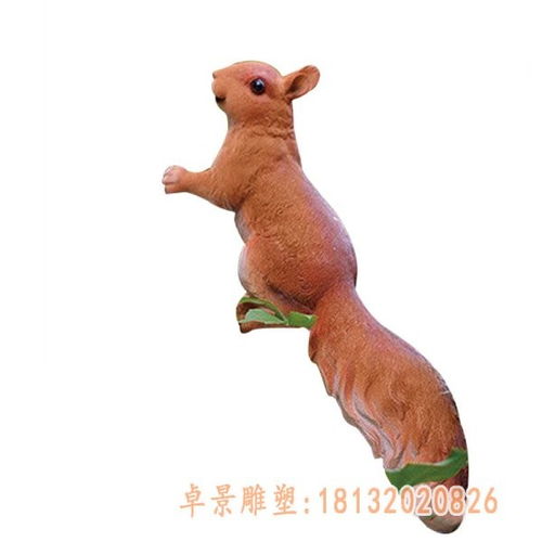 玻璃钢松鼠雕塑 南充定制与驯兽表演的独特结合
