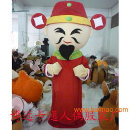 驯兽表演团中的卡通与节日服装道具 财神爷福禄寿的生产、采购与舞台魅力